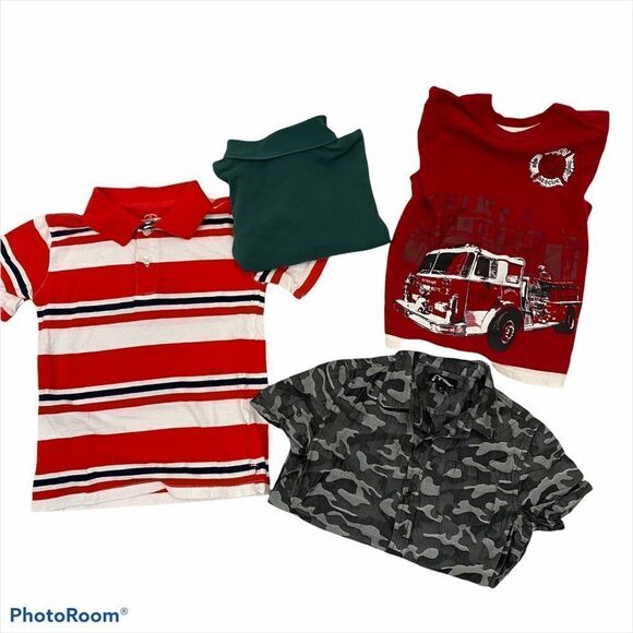 Mixed Lot of 4 Boys Various‎ Style Shirts Size XS - Picture 2 of 15